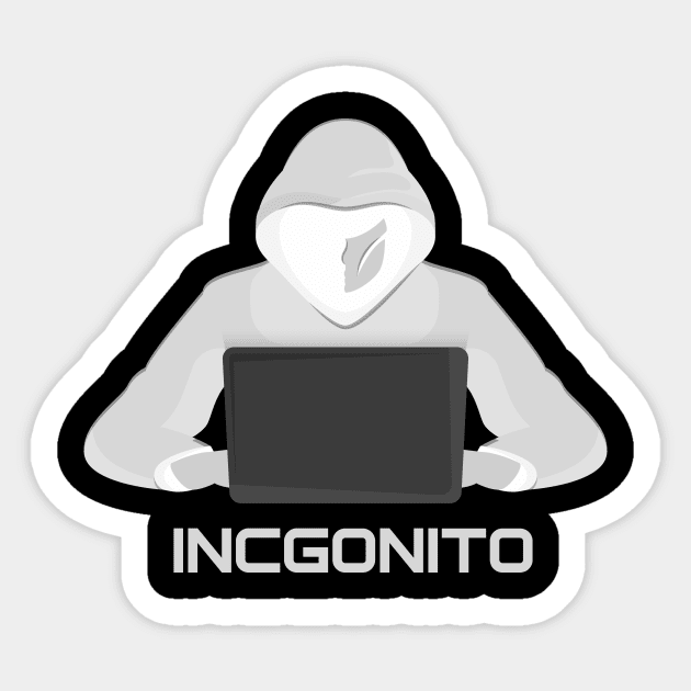 Incognito Sticker by FungibleDesign